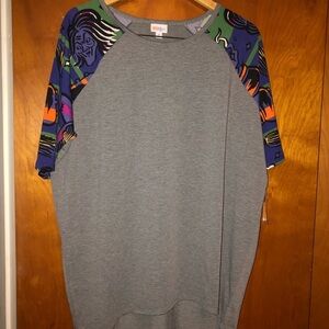 New Lularoe Halloween witches brooms Irma shirt M